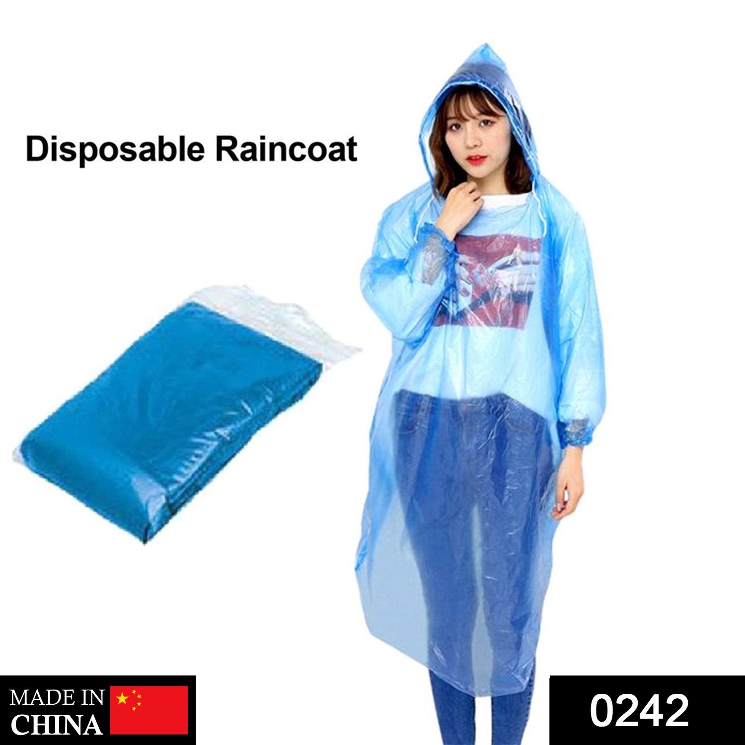 0242 Waterproof Disposable Raincoat 0242 Waterproof Disposable Raincoat